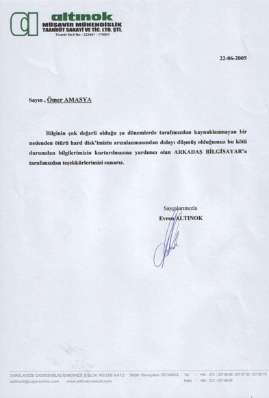 Altınok Müşavir Mühendislik Taahhüt San. ve Tic. Ltd.Ş.