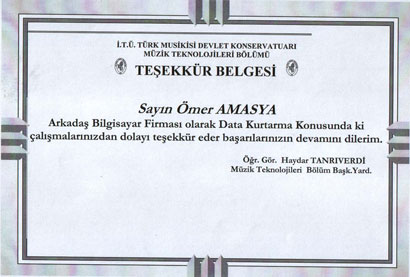 İ.T.Ü Türk Musiki Devlet Konservatuarı Müzik Teknolojileri Bölümü